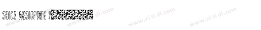 Shock absorption p字体转换
